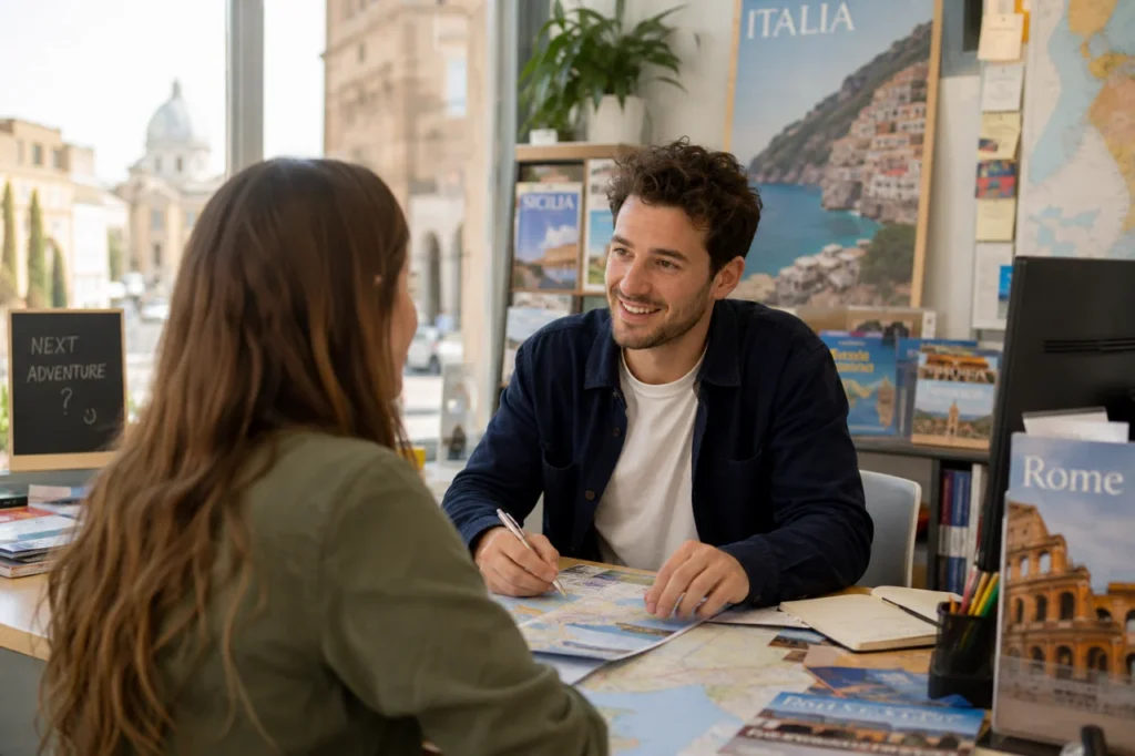 Should you book directly or through a travel agent?