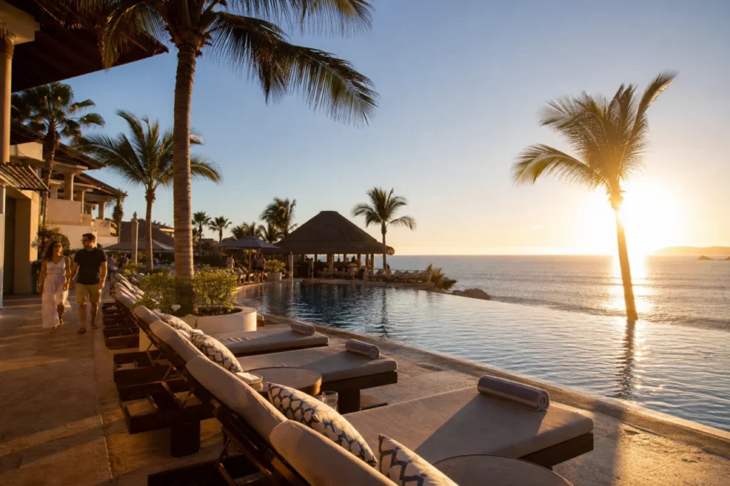 What's the difference between luxury and budget all-inclusive resorts?