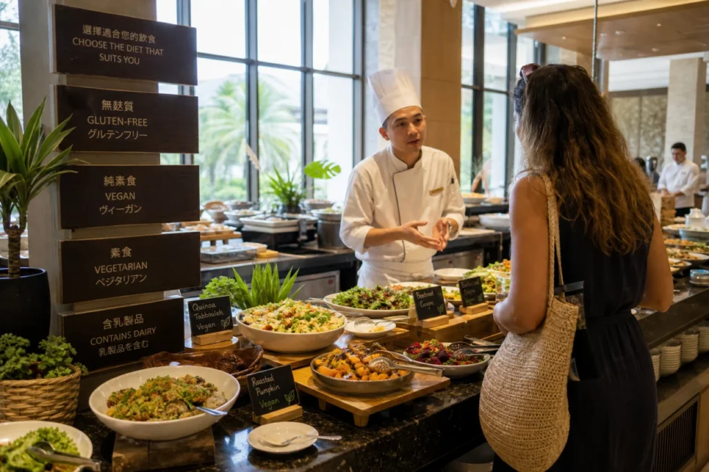 How to Communicate Special Dietary Requirements at an All-Inclusive Resort