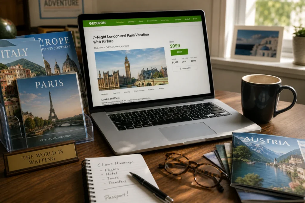 Book all-inclusive European deals via Groupon.